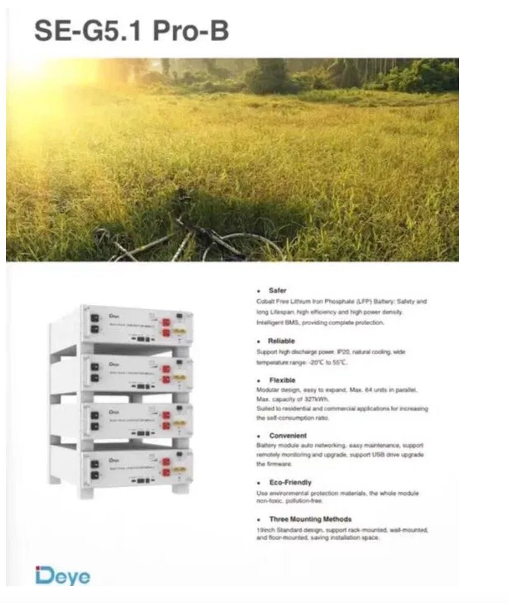 Zestaw 6 kWp (14xJetion450W + LUX 6k offgrid + 1x DEYE SEG5.1-Pro-B)