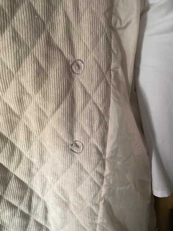Wow ! Mega Oversize Płaszcz Pikowany Plus Size 52/54