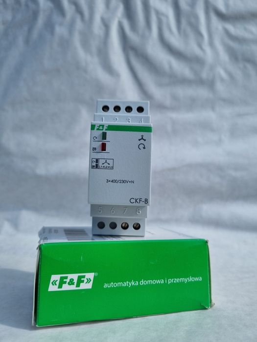 Przekaźnik kontroli fazy F&F CKF-BR