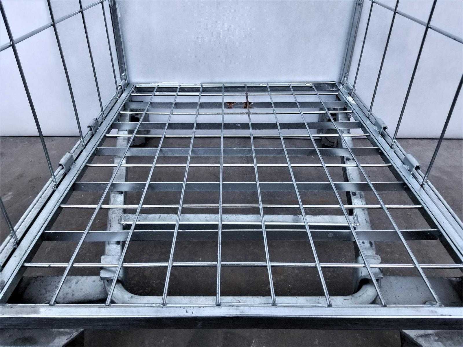 Wózek Kosz Box Transportowy Rollkontener Magazynowy Siatkowy Kurierski