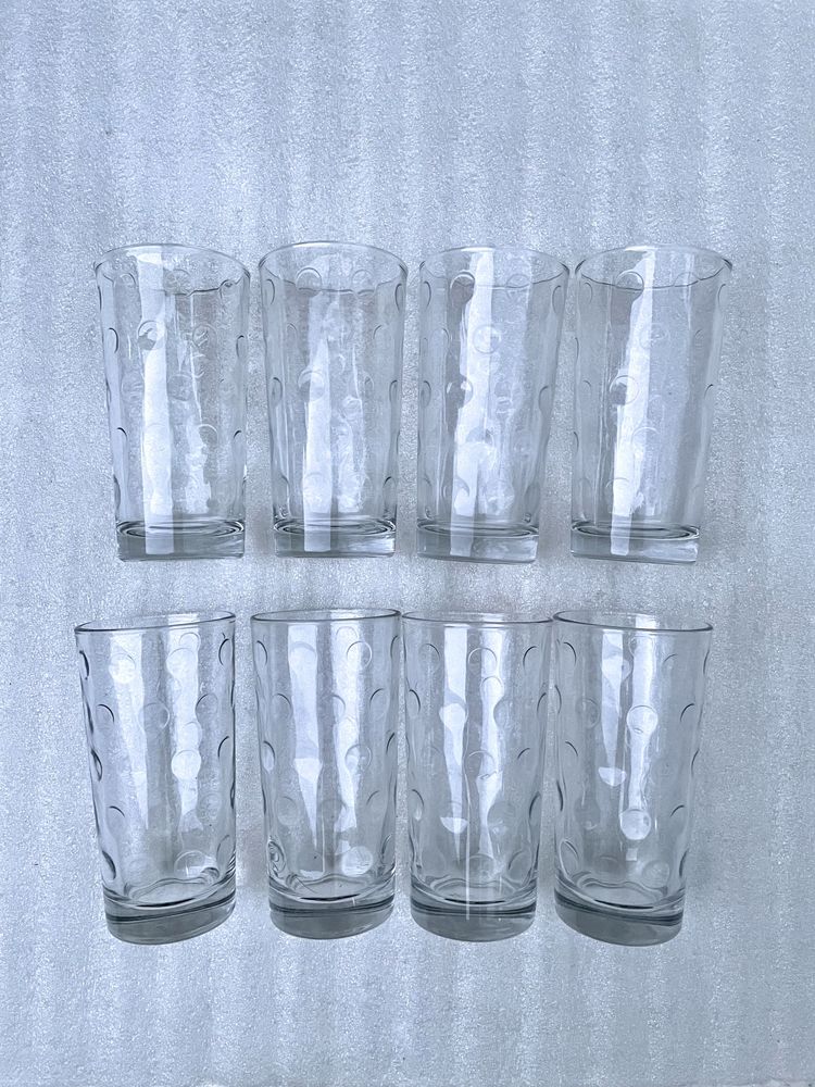 Стакани склянки столові для напоїв