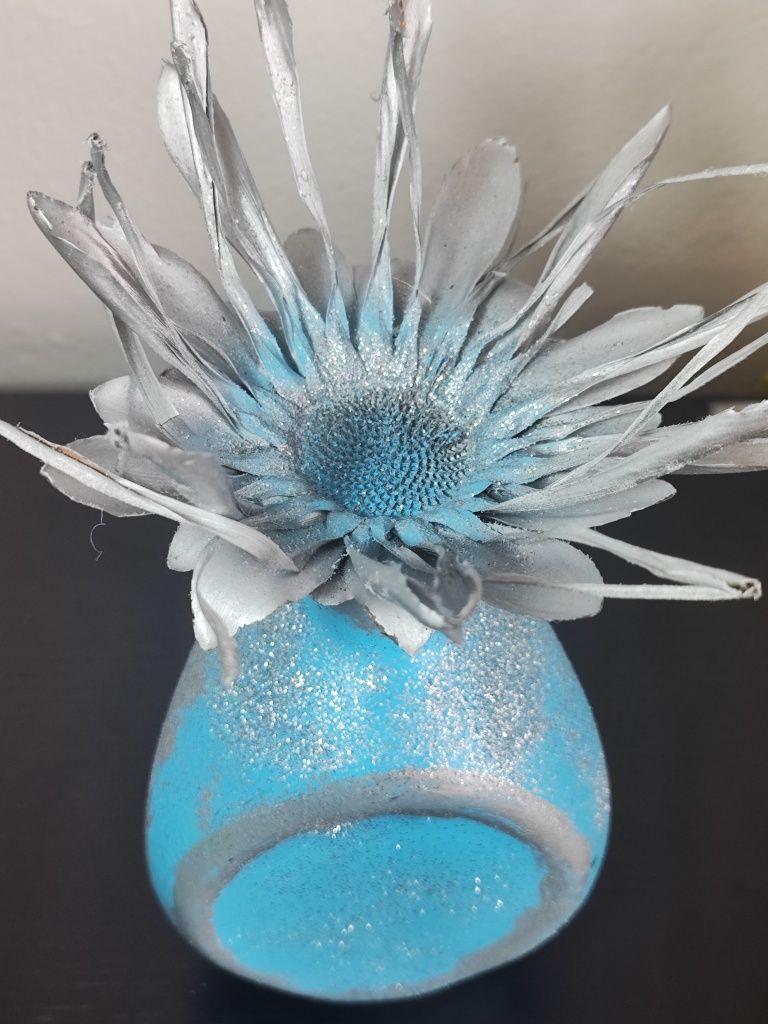 Mini Vaso Azul Radiante