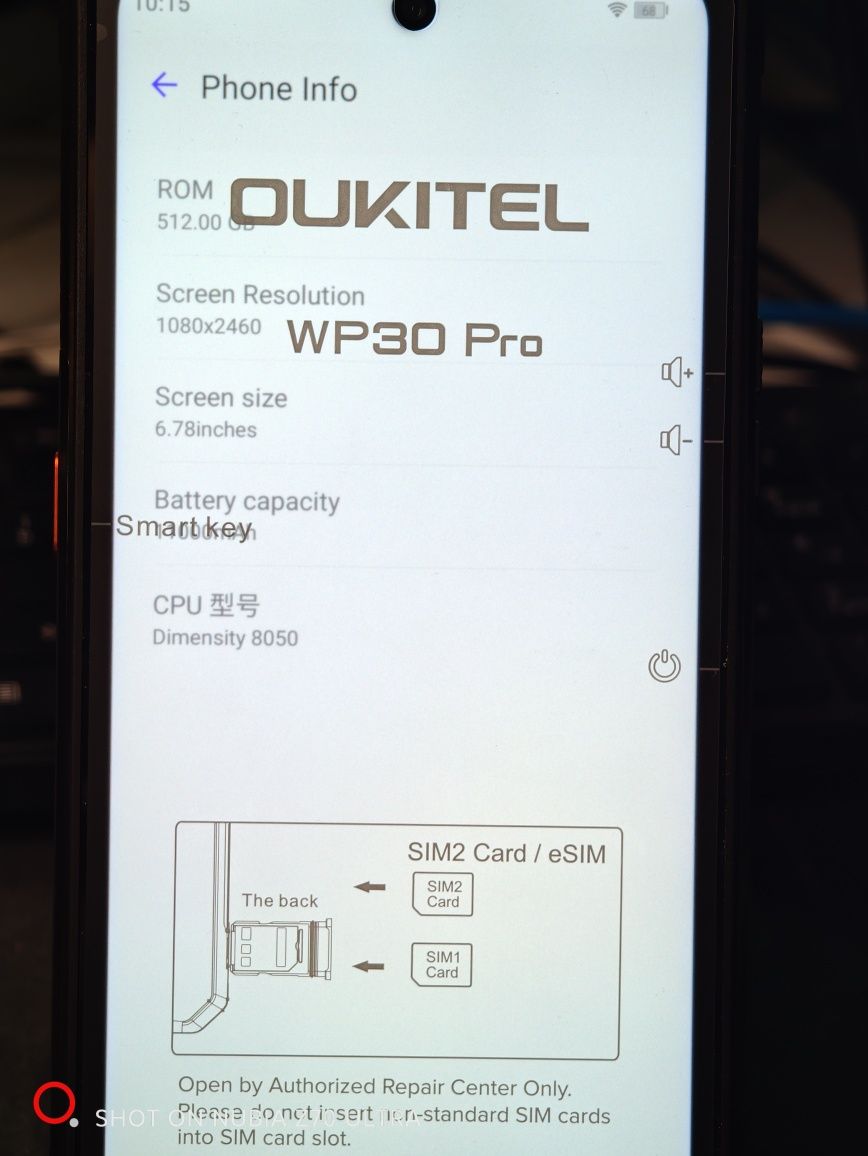 Oukitel wp30 pro 12/512 gb