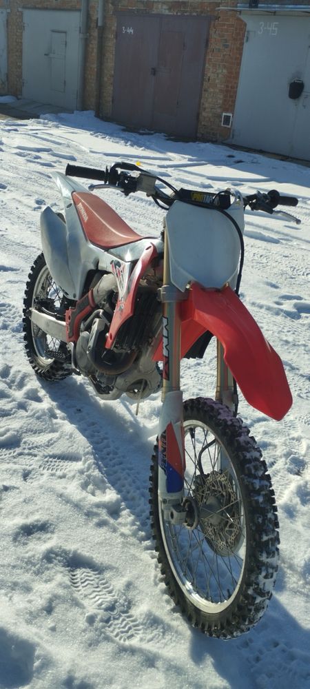Honda crf 450 кросс