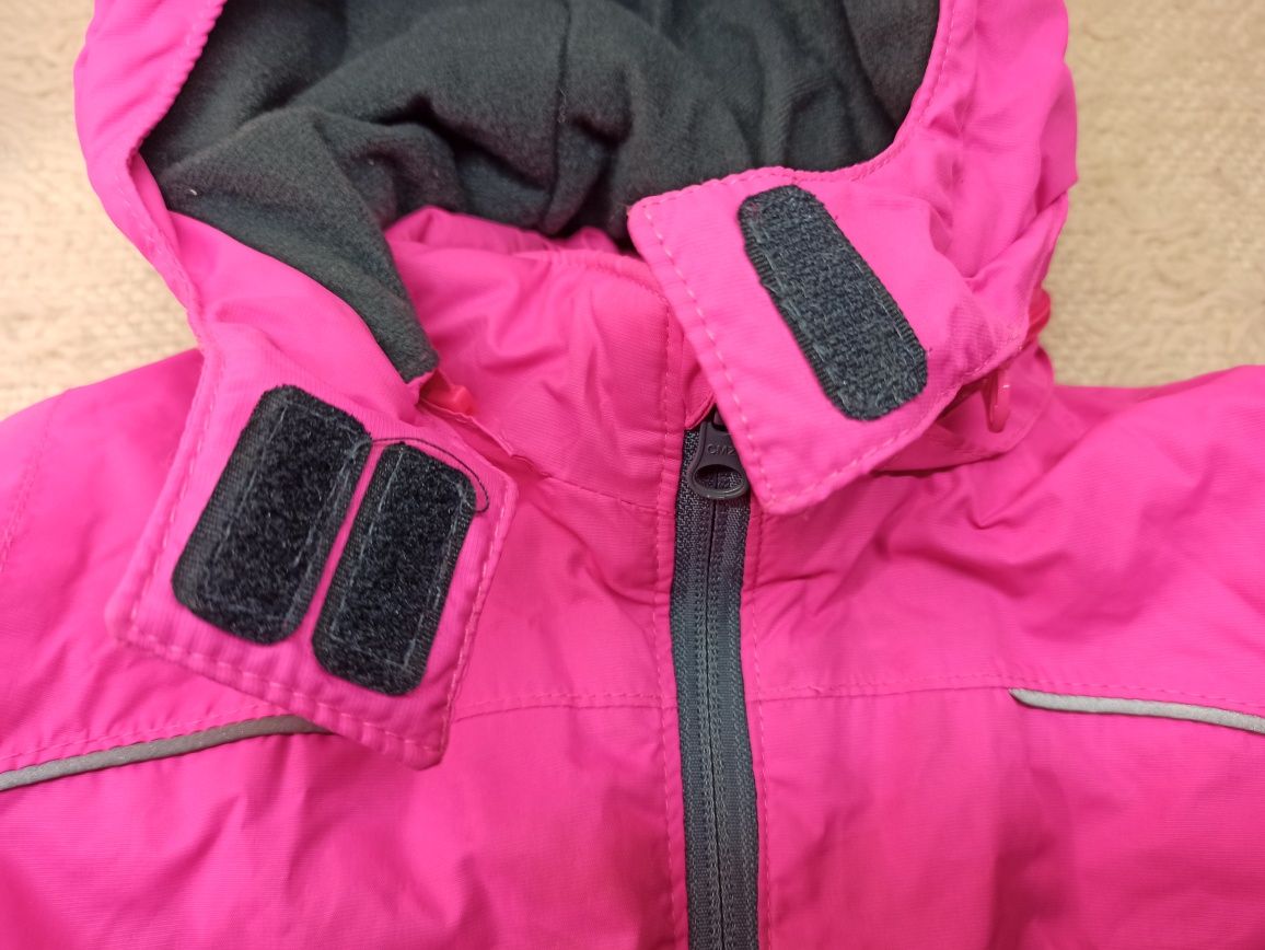 Śliczna różowa kurtka narciarska, zimowa Impidimpi rozmiar 74/80