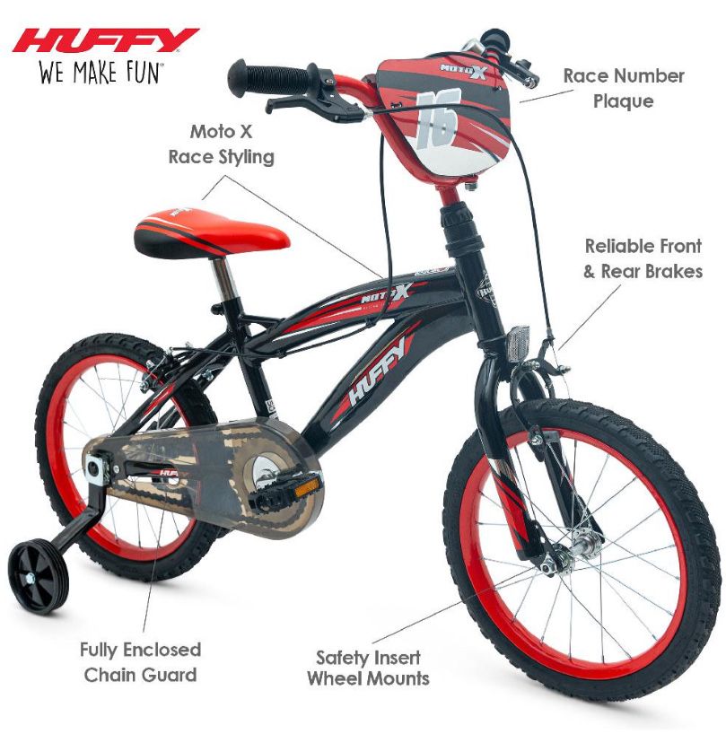 Rower Huffy X moto stan bdb 16”