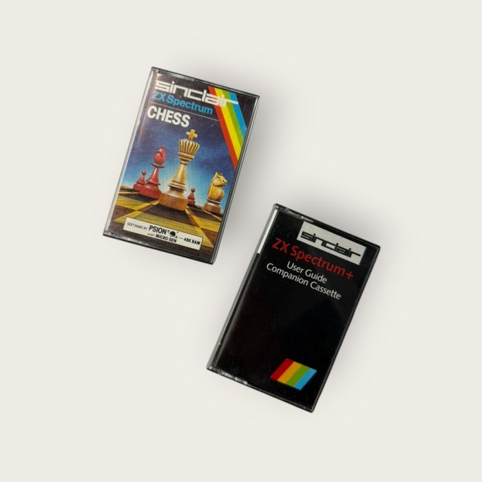 ZX SPectrum sinclair chess, User Guide Kasety