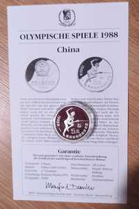 Medal olimpijski z Chin