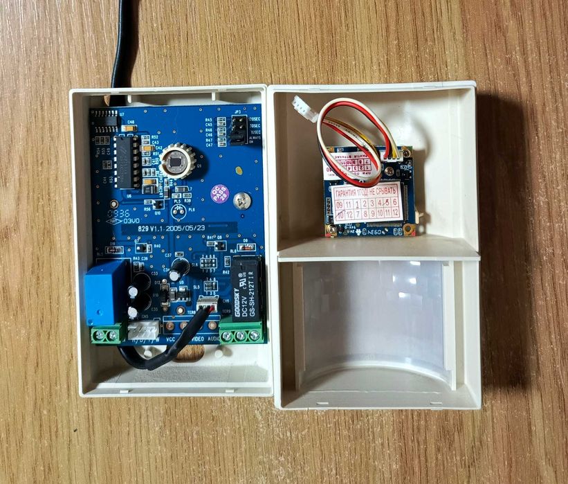 PIR-камеры с ИК-датчиком.