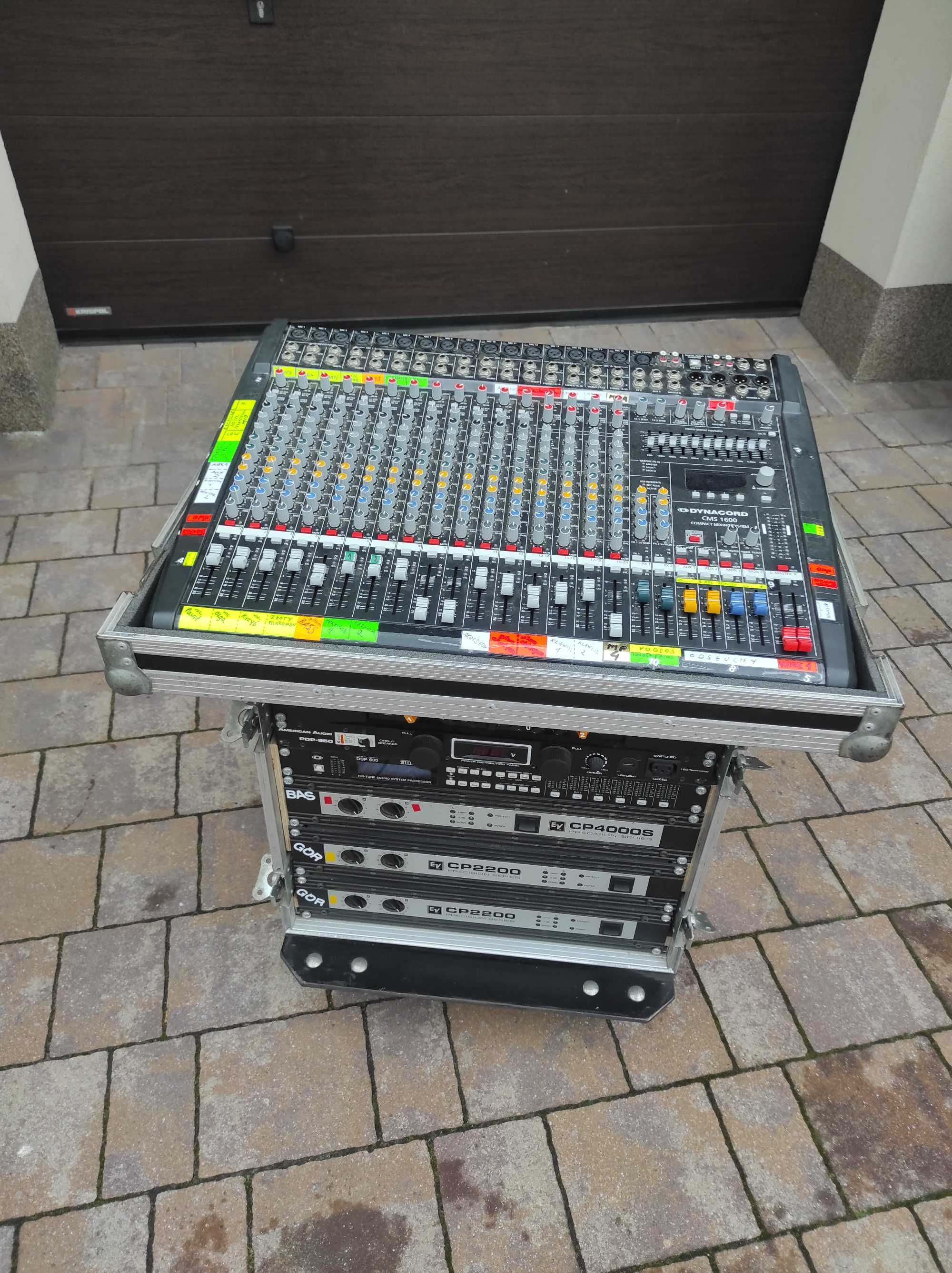 Kolumny Dynacord VL 152/ Sub18 i ElectroVoice/ Dynacord CMS/ DSP600