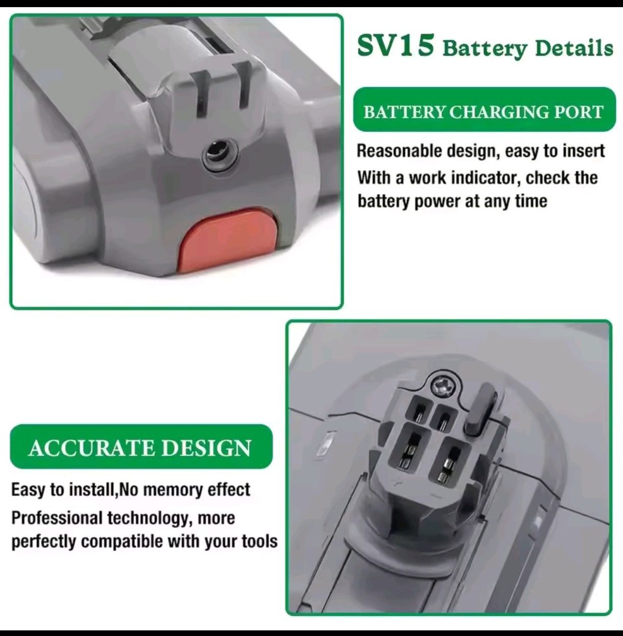 Bateria Dyson V11 25.2V 100.8Wh