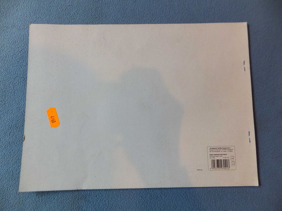 Zeszyt papierów kolorowych VIOLETTA A4/10K Disney blok szkoła