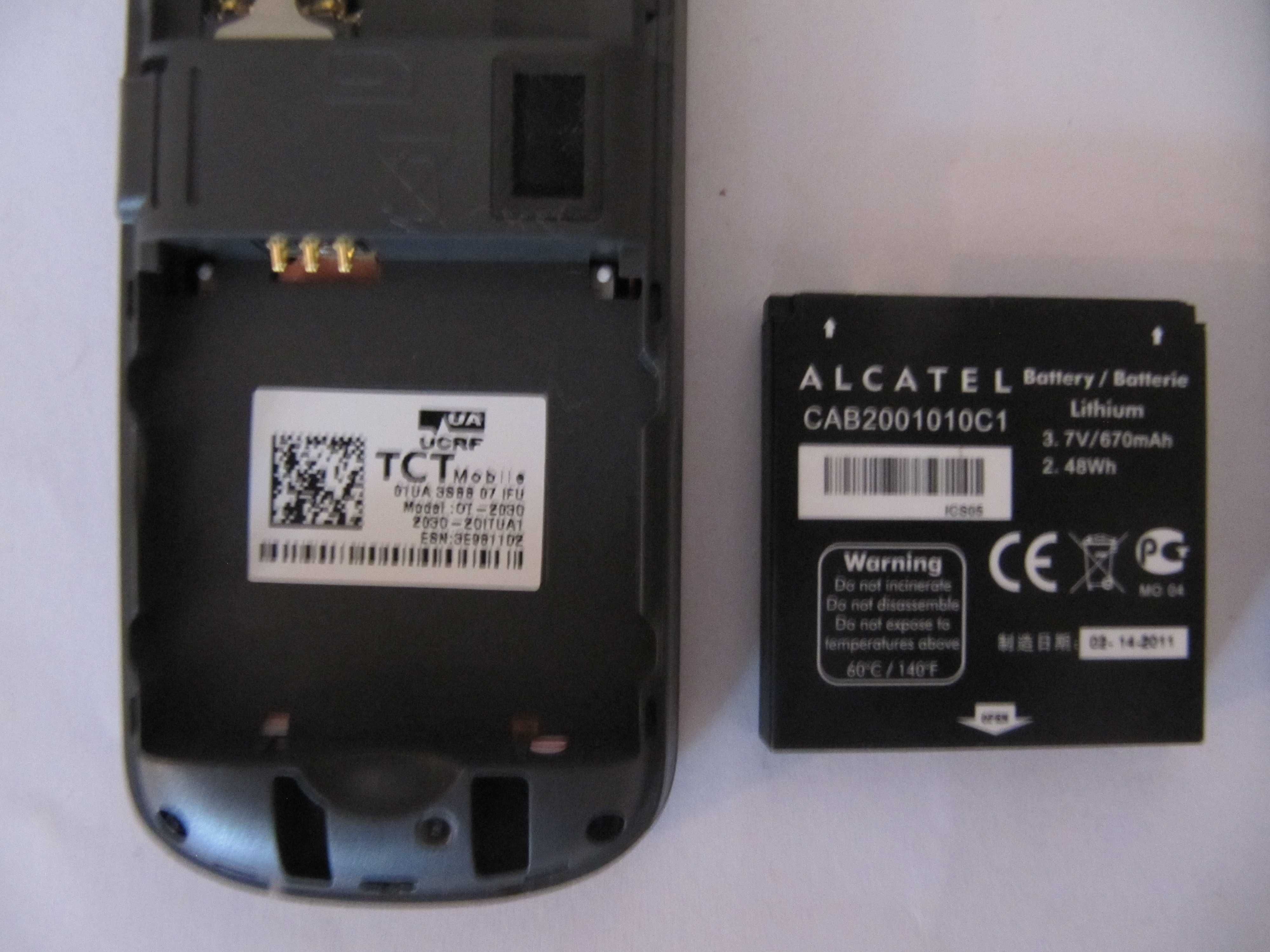 CDMA Интертелеком Alcatel  OT-203C