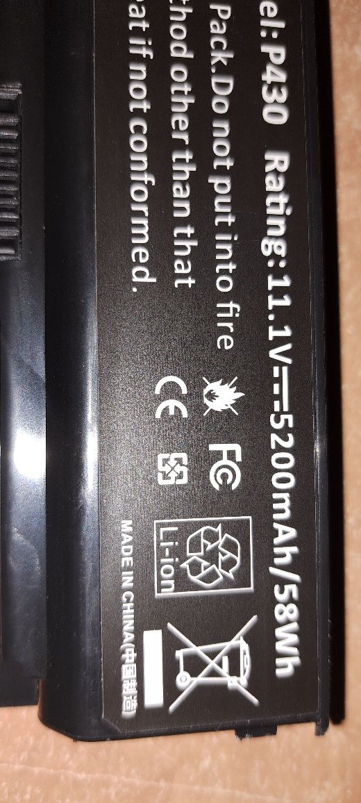 Bateria Portátil LG X note P53 novas.