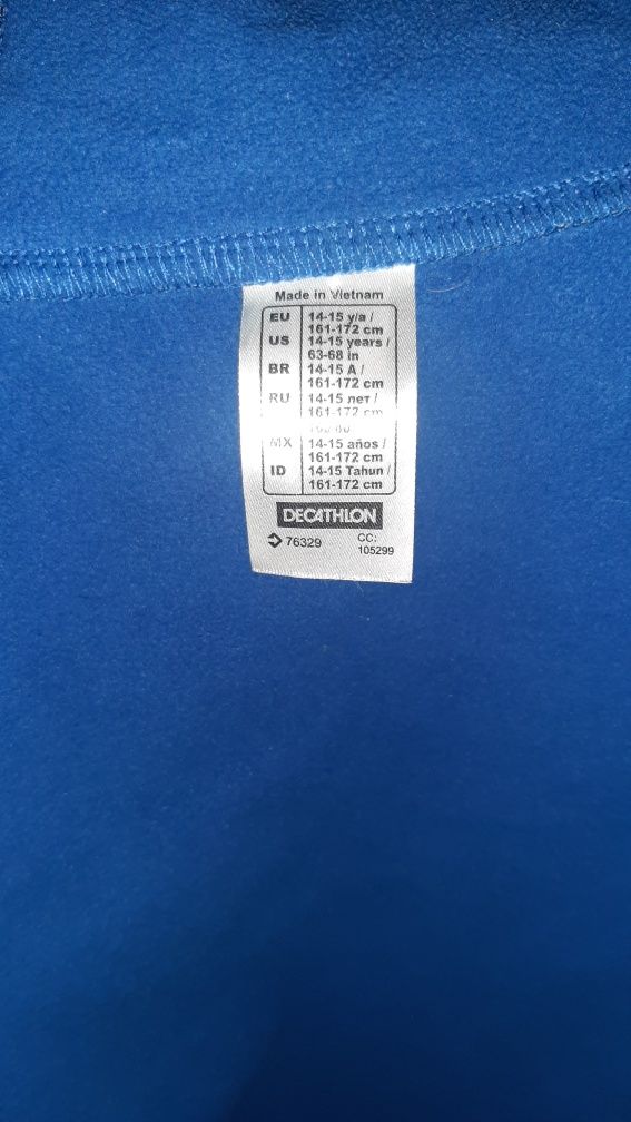 Quechua - Kurtka softshell   dla Chlopca  typu windstoper
