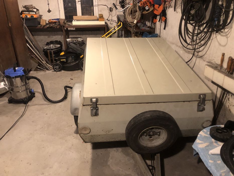 Przyczepka WEB STEMA 450 H zamykana zabytkowa stan bdb