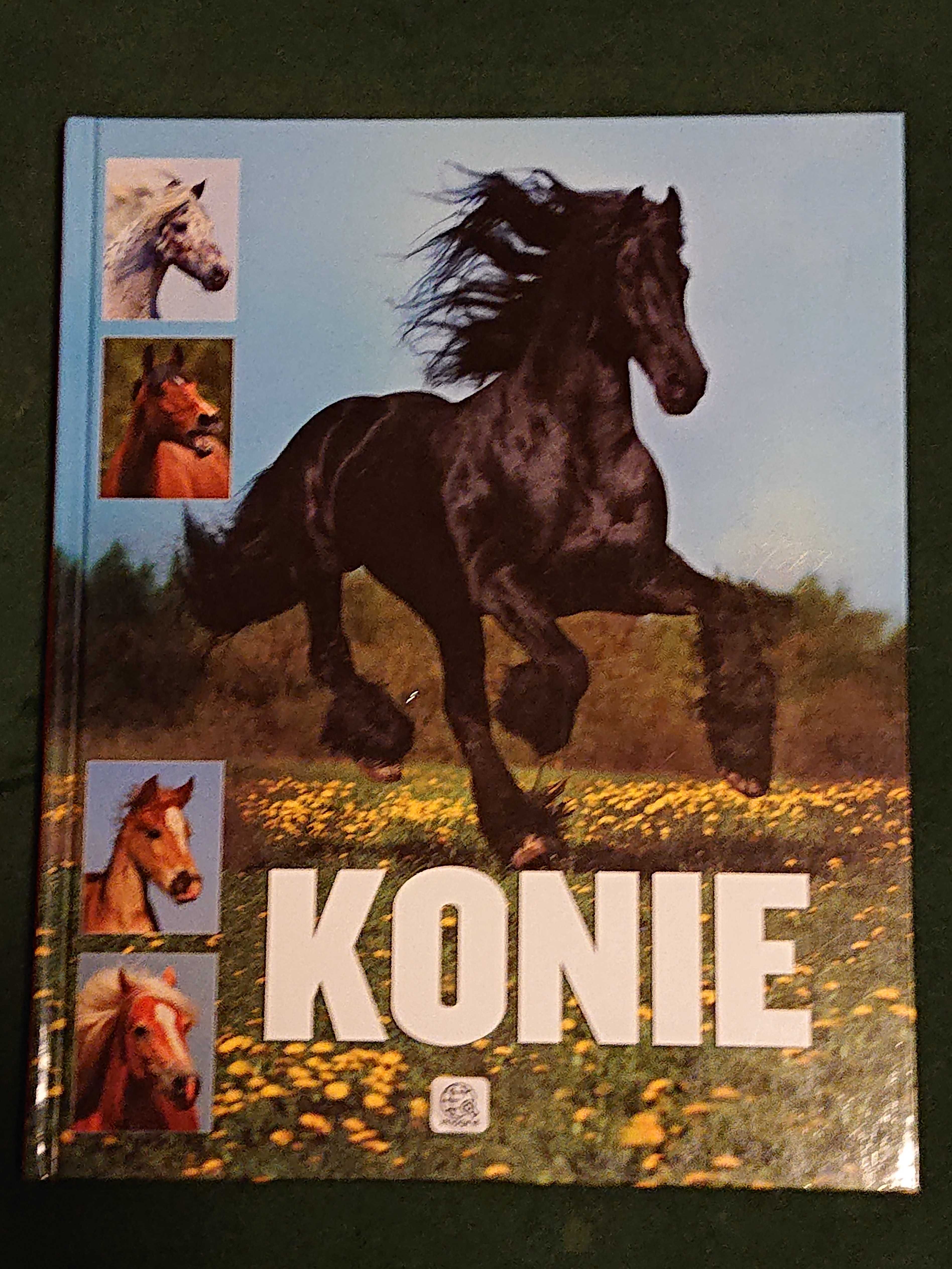 Książki "Konie", "Piękno konia", 3 albumy