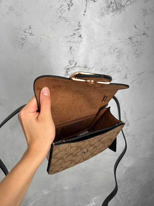 Сумка Coach morgan шкіра