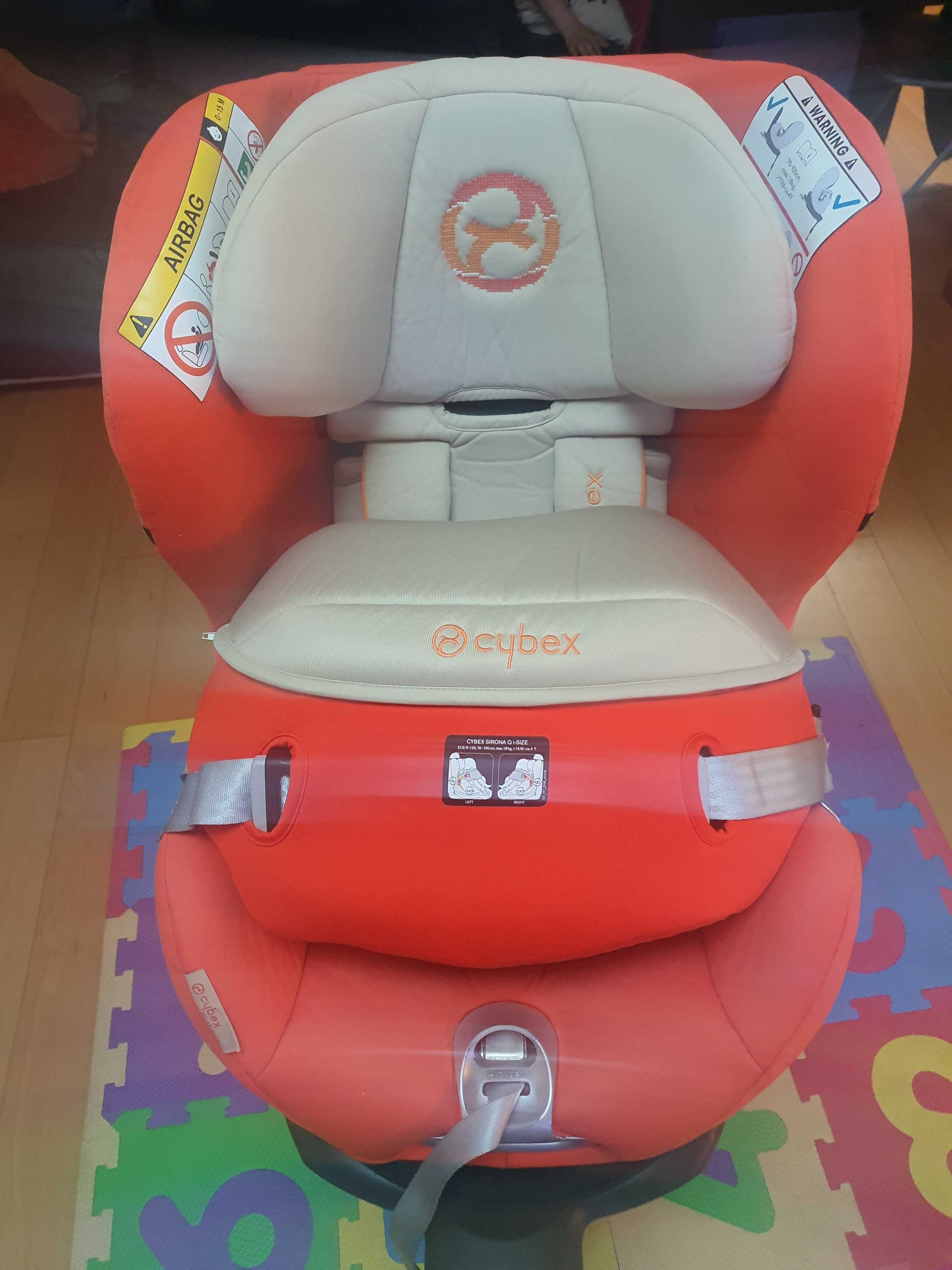 Cadeira auto Isofix rotativa Cybex Platinium Sirona