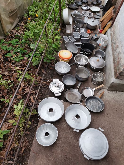 Кастрюля нержавейка посуд чугун  гусятниця