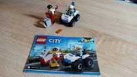 LEGO CITY 60135 Pościg motocyklem quadem Policja