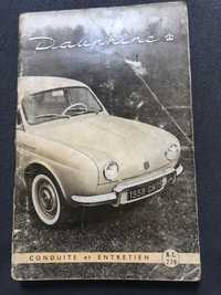 Instrukcja Renault Dauphine