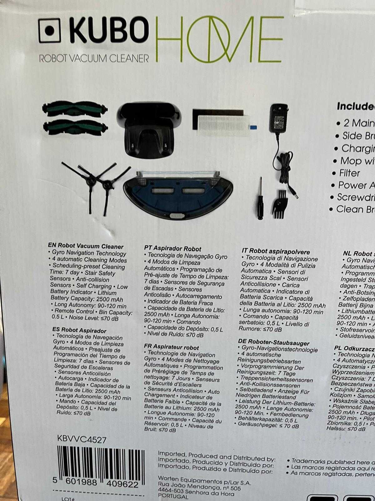 Aspirador Robot Kubo
