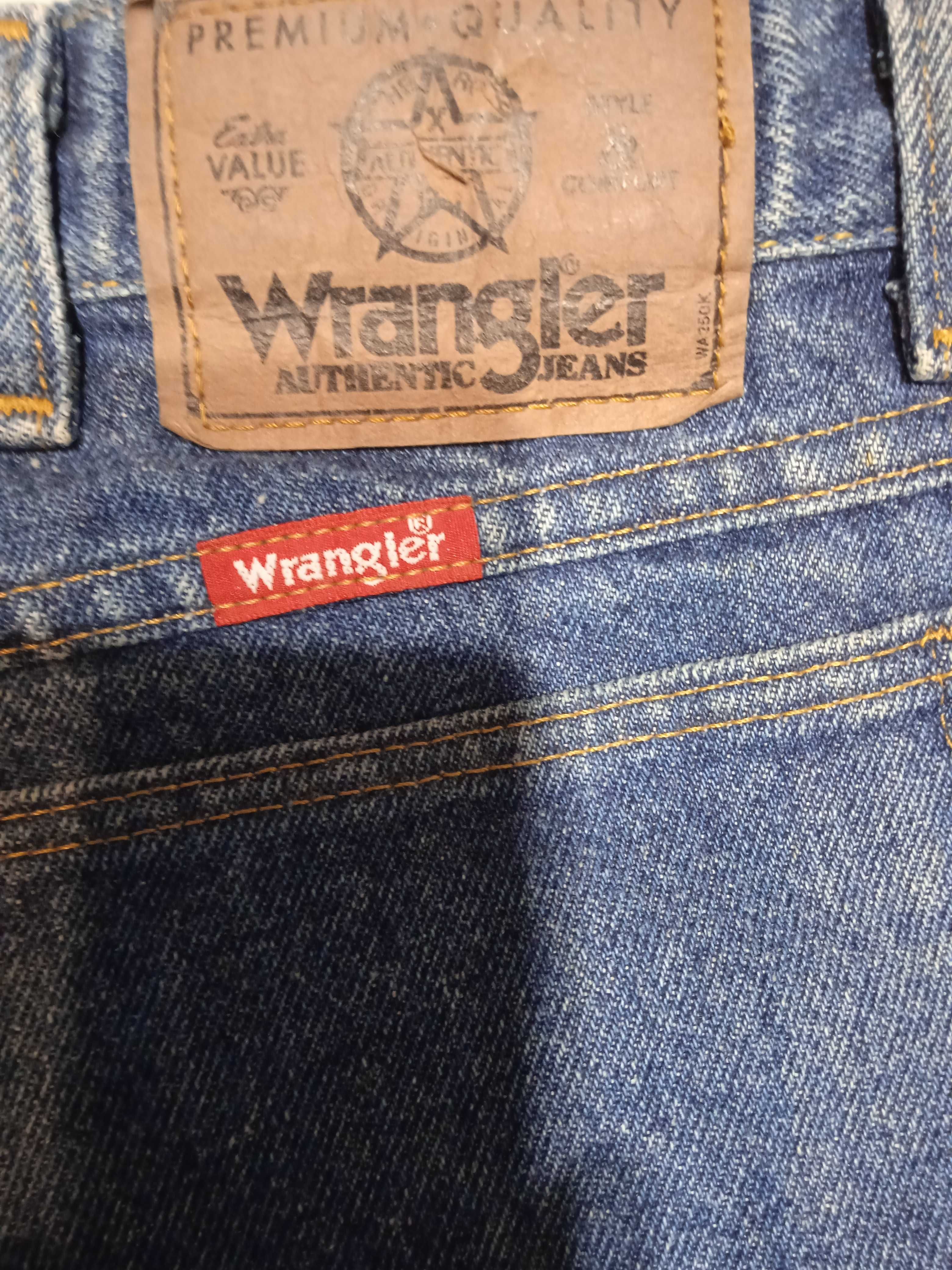 Wrangler Premium Quality Nowe spodnie jeansy W34 L32
