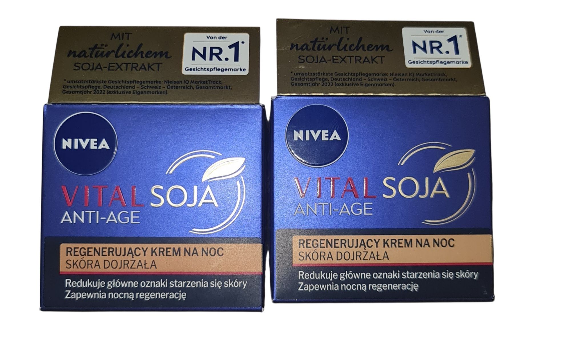 2 szt. NIVEA Visage Vital Soja Anti-Age 50 ml krem do twarzy na noc

M