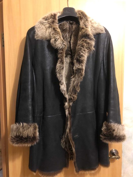 Дублянка чоловіча шкіра мех ТОСКАНА. Розмір 50-52.