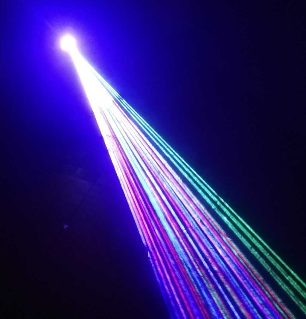 Laserworld CS-1000RGB MKI laser dyskotekowy 1W ilda, DMX