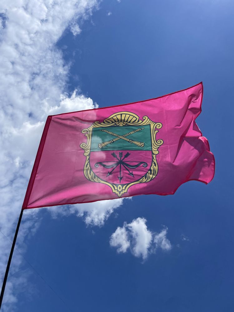 Прапор Запоріжжя прапори міст та областей флаг Запорожья флаги городов