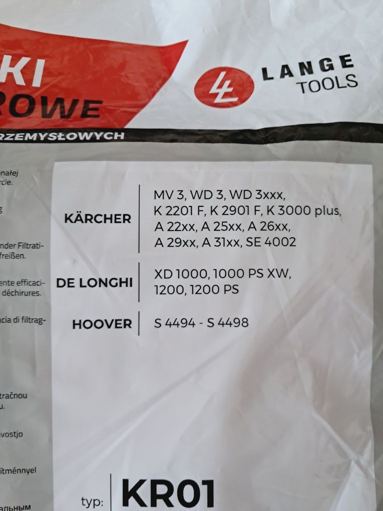 Worki do odkurzacza przemysłowego