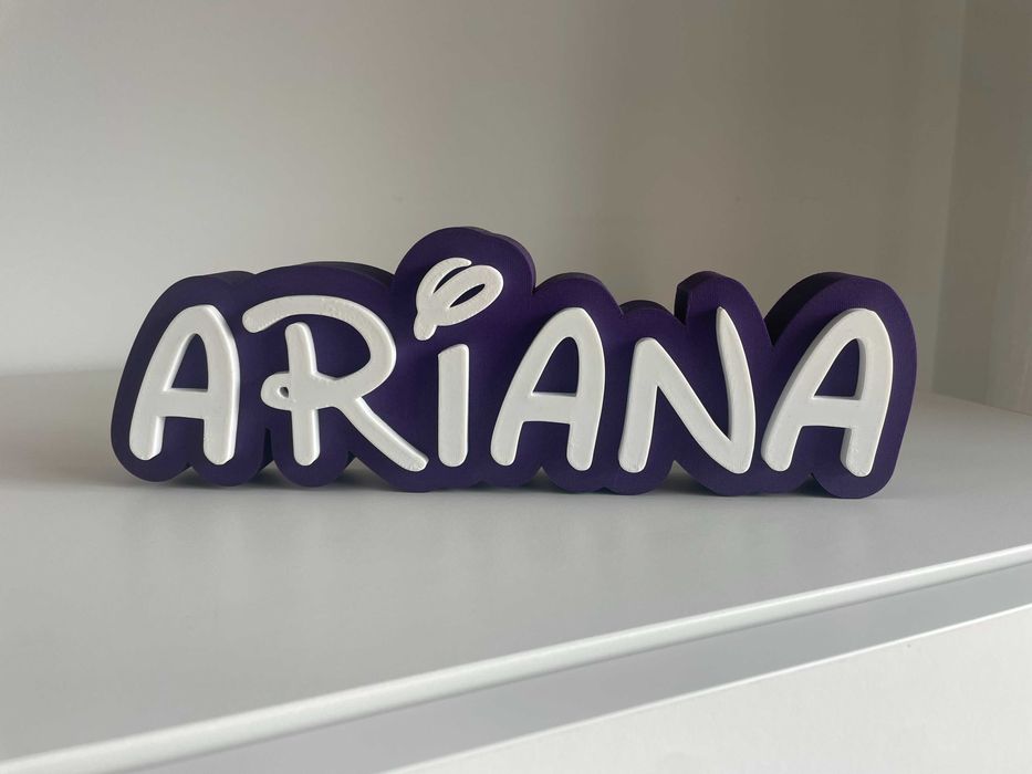 Nome Decorativo 3D — Ideal para Quarto, Festa ou Presente