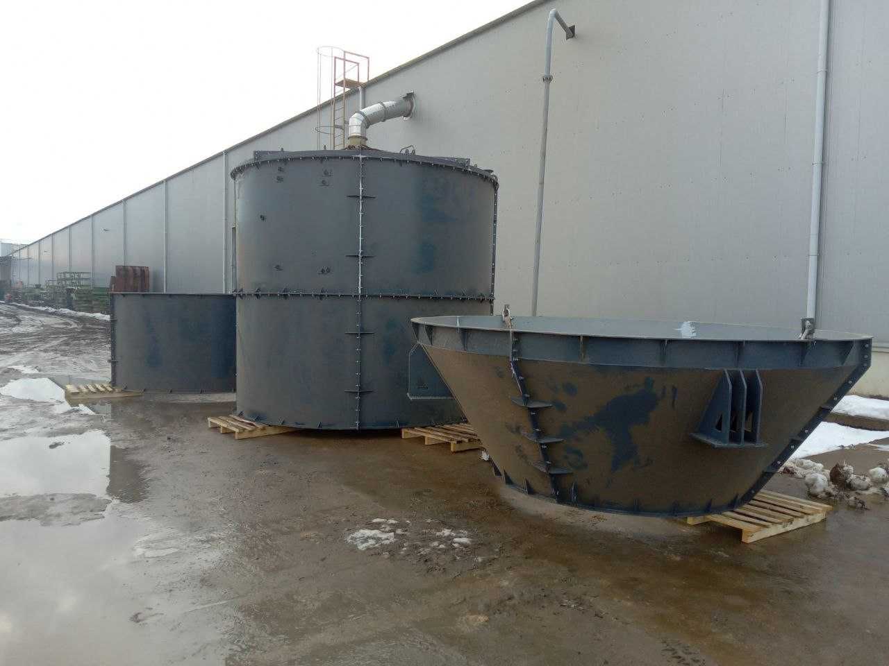Silos 75 ton składany na cement, piasek, luzem, bunkier