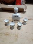 Conjunto garrafa+4 copos Vinho do Porto