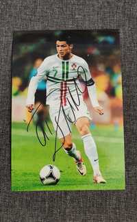 Автограф Криштиану Роналду. Cristiano Ronaldo.