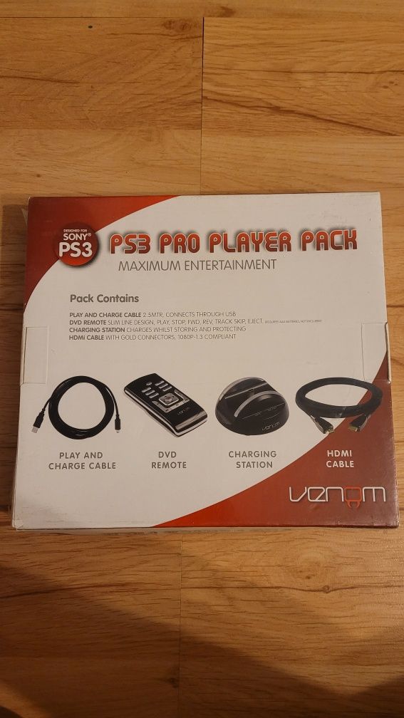 PS3 Pro Player Pack akcesoria do PlayStation 3