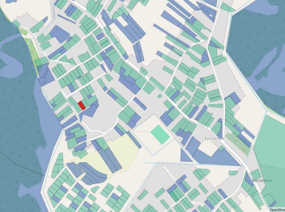 Суміжні земельні ділянки в с. Заплатин Стрийський район, 22 сот.