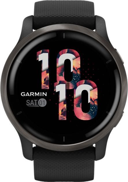 Годинник Garmin Venu 2 Slate Steel Bezel(010-02430-11/01)Нові