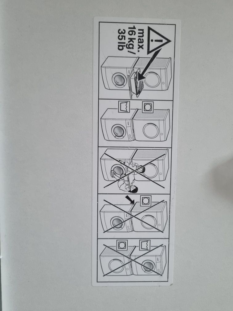 Łącznik do pralki i suszarki