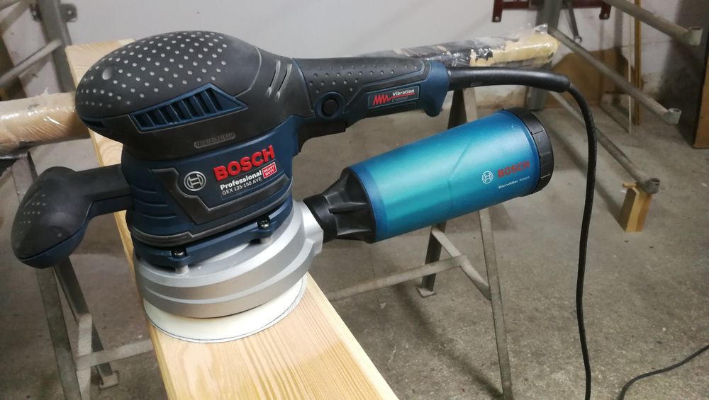 Bosch GEX 125-150 AVE jak nowa!! Szlifierka mimośrodowa