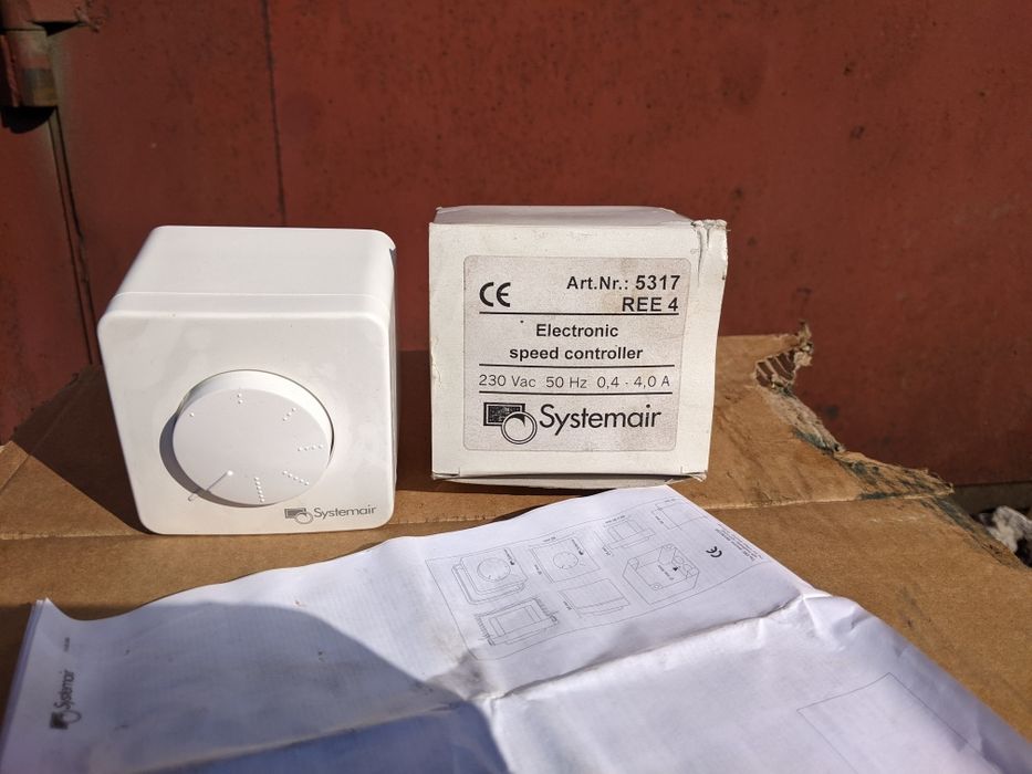 Регулятор скорости Systemair REE 4 SPEED CONTROL
