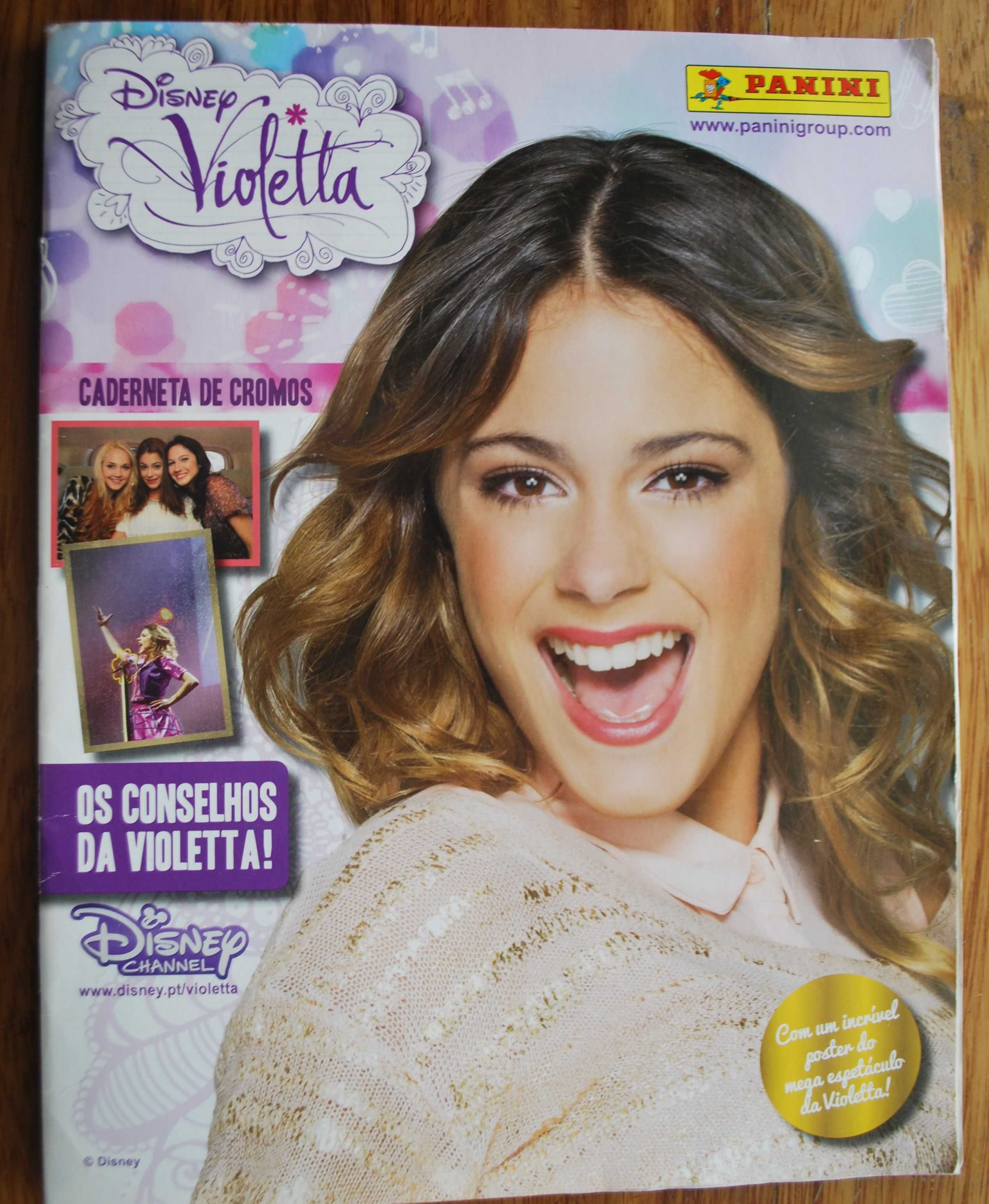 Caderneta de Cromos Violetta da Disney (Panini)