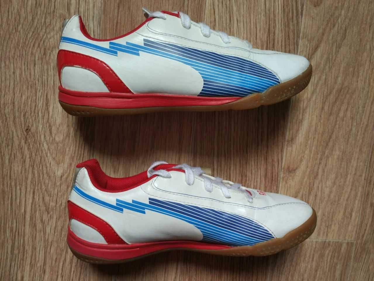 Кроссовки, футзалки Puma EVO Speed подростковые, размер EUR - 34