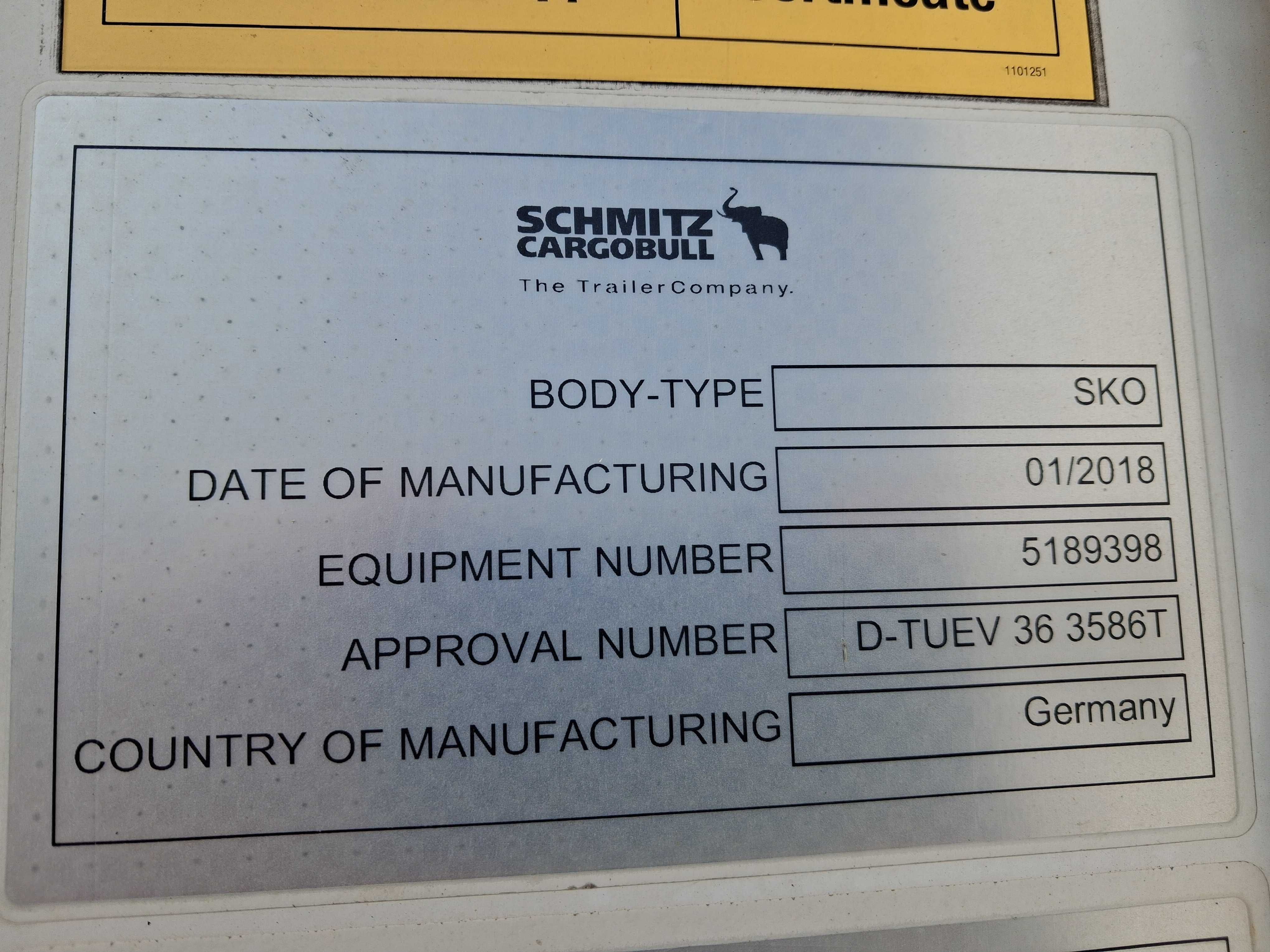 Chłodnia Schmitz Cargobull