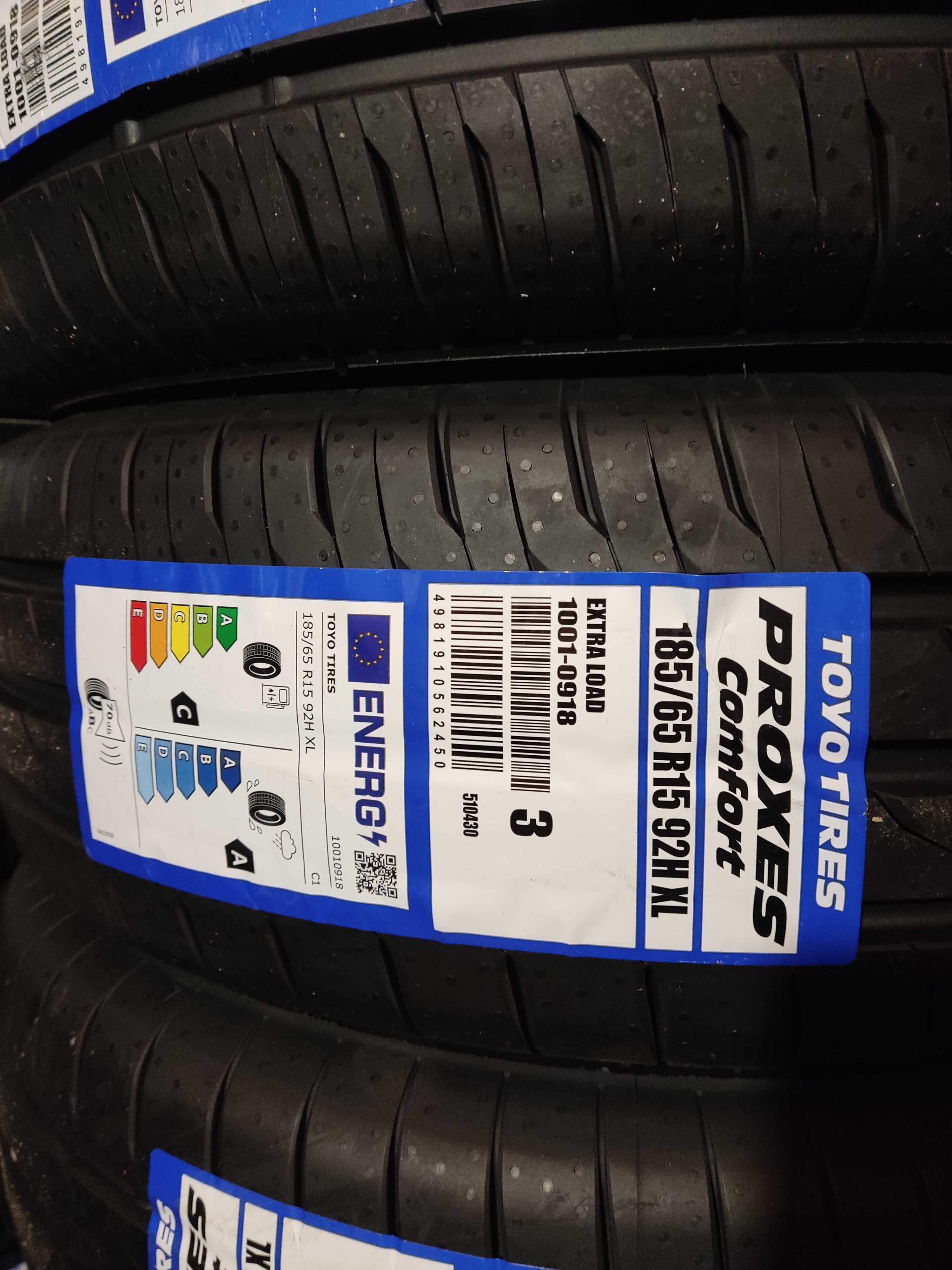 Opona letnia Toyo Proxes Comfort 185/65 R15 92H XL 4szt