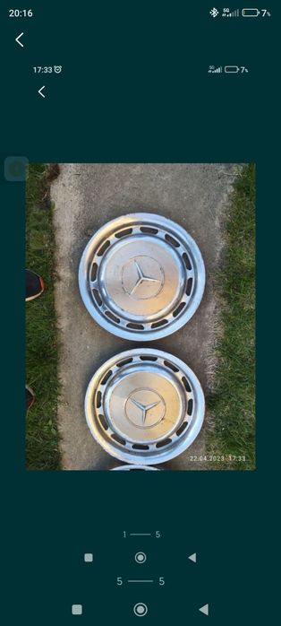 Kołpak dekiel kołpaki mercedes slc