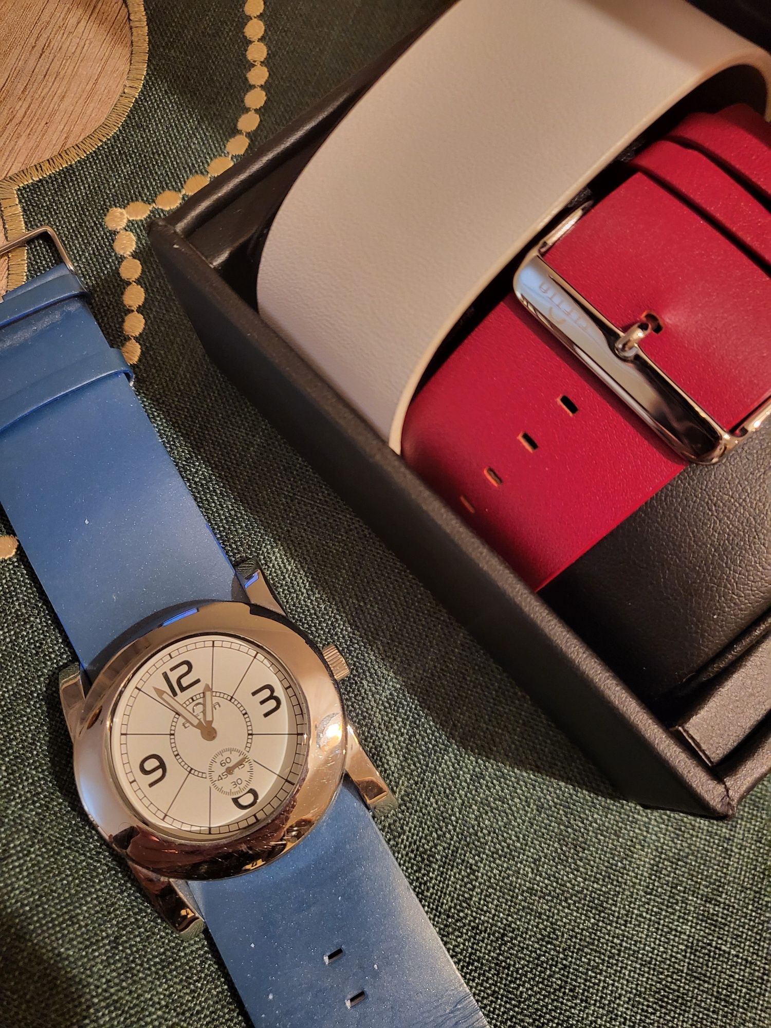 Relógio "Eletta " pulseira azul