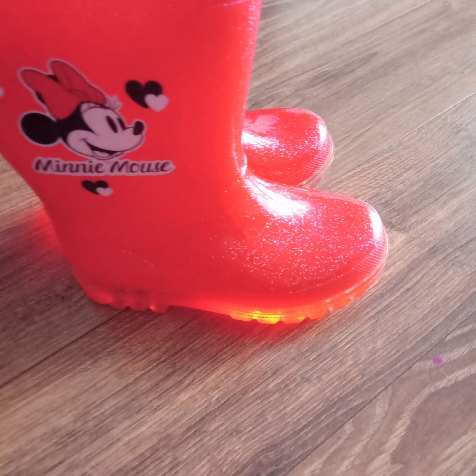 Kalosze,gumiaki dla dziewczynki myszka minnie, 27